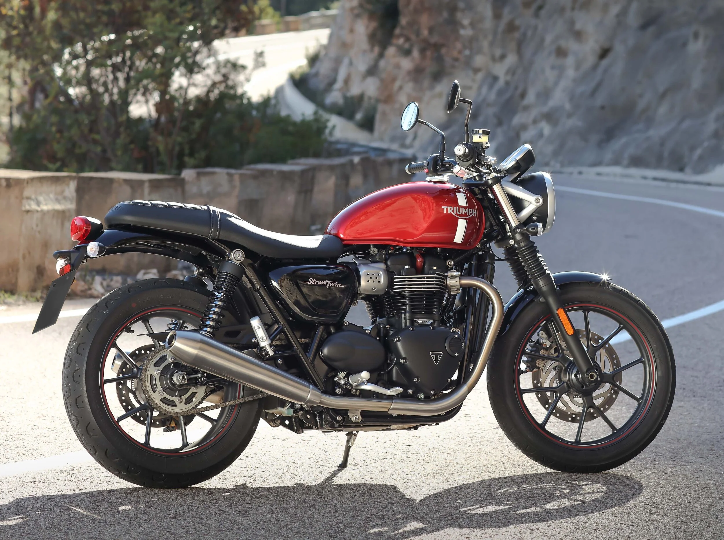 Triumph Street Twin Design Sketches CHD Design Works